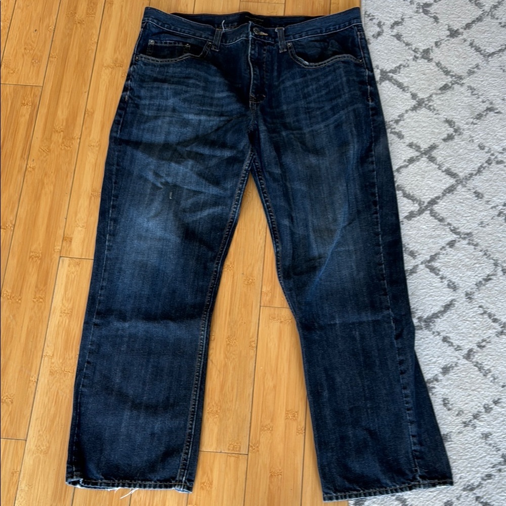 Banana Republic Straight Blue Jeans Timeless Indigo